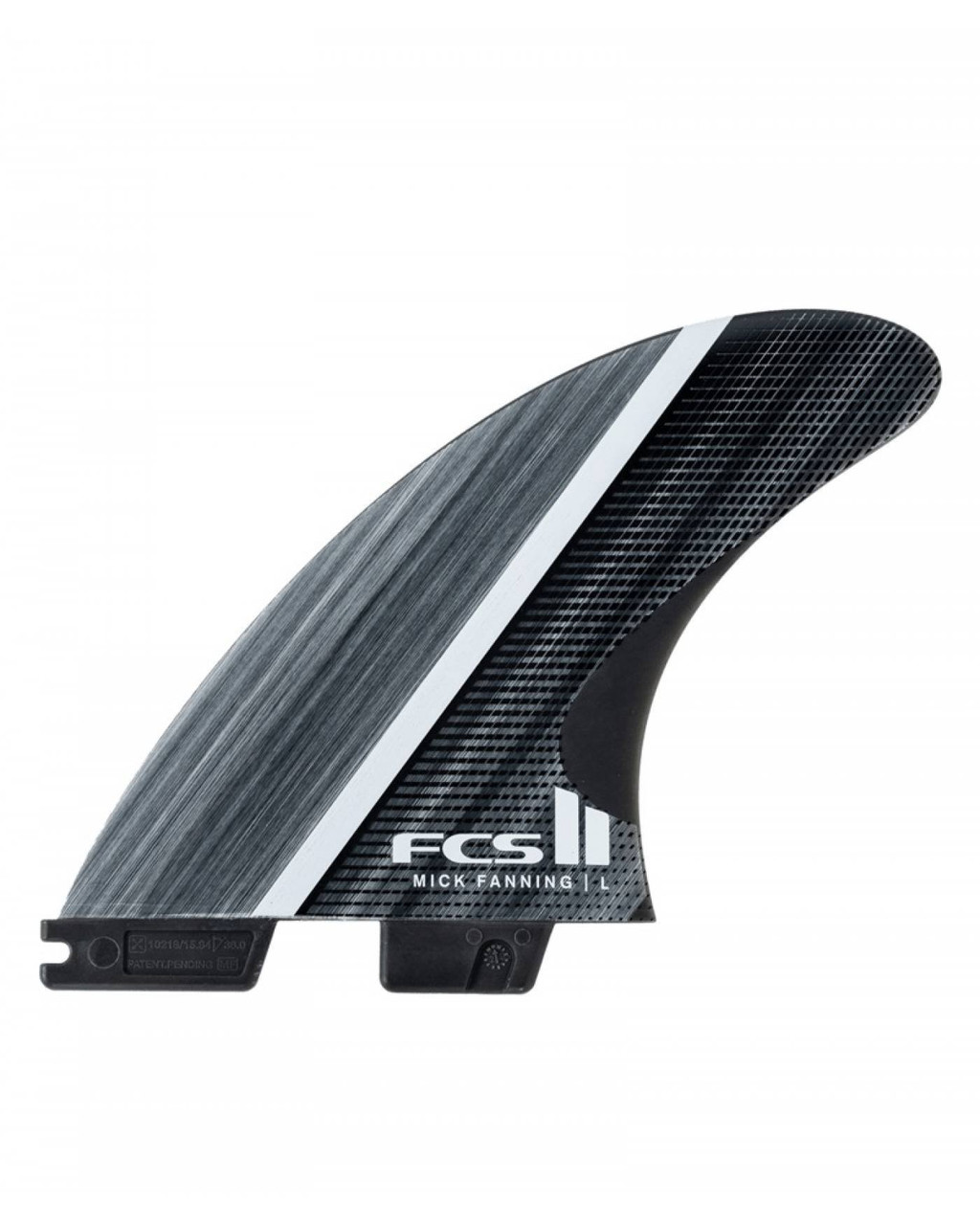 FCS II MF Mick Fanning Glass Fibre Fusion Tri Set - Smoke - USEDSURF