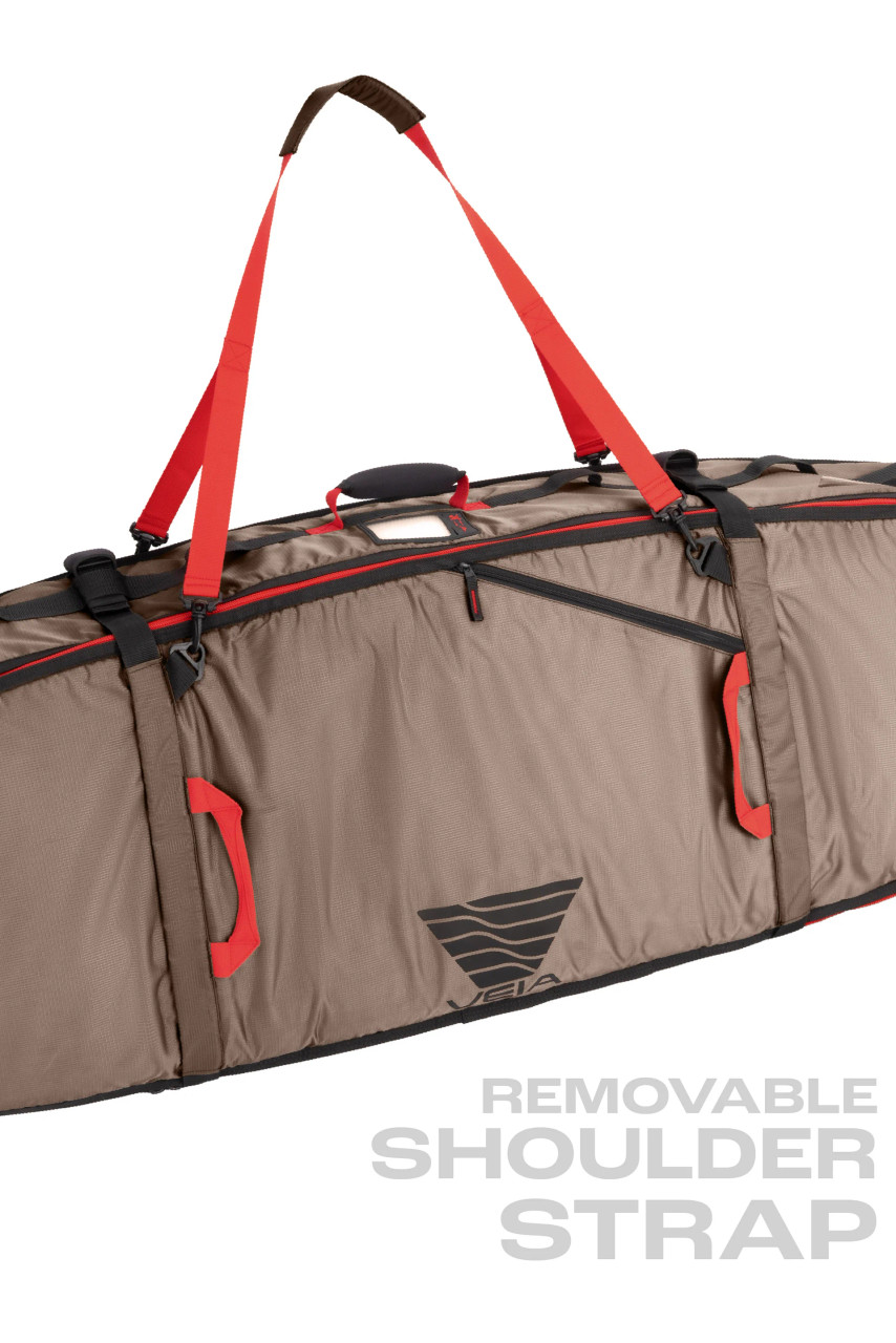 Veia JJF 4 Board Surfboard Travel Bag Quadrant Material - Coyote