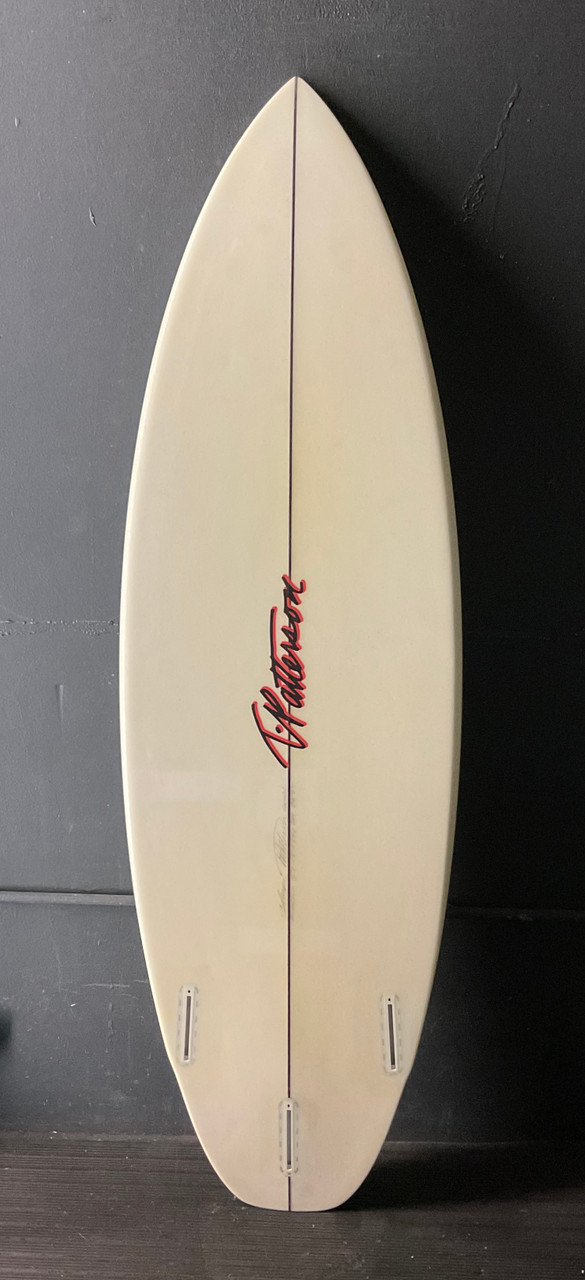 5'7” T. Patterson “Synthetic 84” 26.9L Used Surfboard #43876