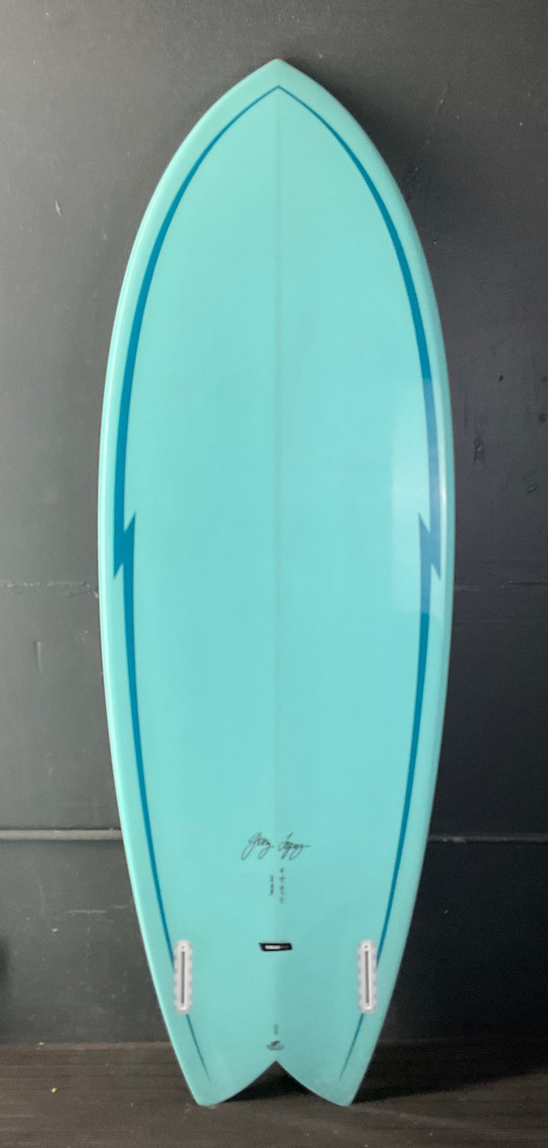 5'8” Gerry Lopez “Something Fishy” 36.0L Used Surfboard #SH2592