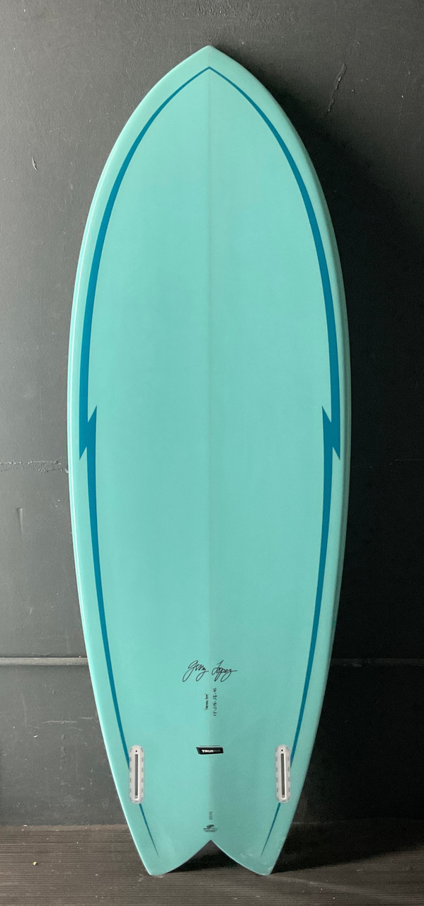 5'8” Gerry Lopez “Something Fishy” 36.0L Used Surfboard #SH2592