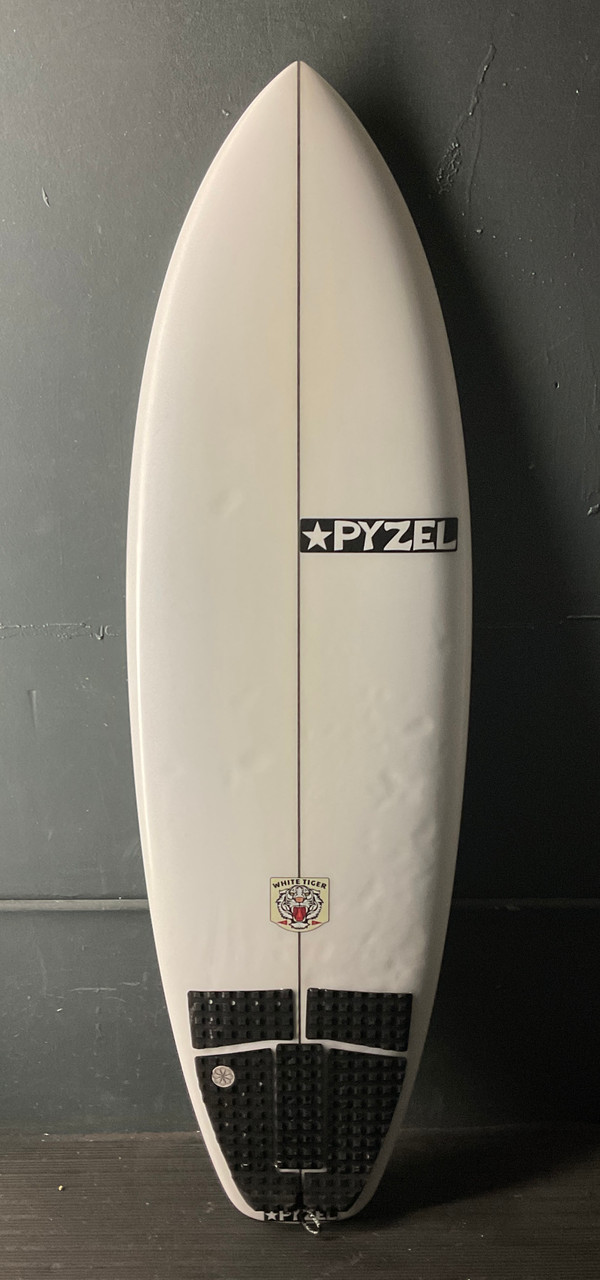 5'6” Pyzel “White Tiger” 30.1L Used Surfboard #44005 - USEDSURF