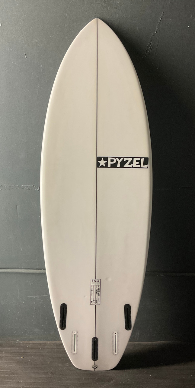 5'6” Pyzel “White Tiger” 30.1L Used Surfboard #44005 - USEDSURF