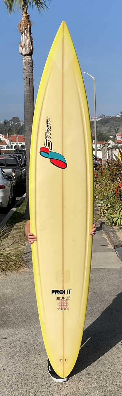8'7” Stretch “Gun” Used Surfboard #43948 - USEDSURF