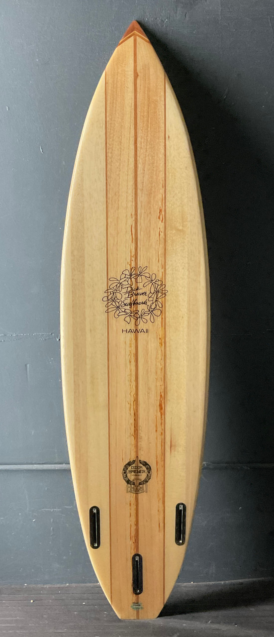 6'2” Dick Brewer New Surfboard - USEDSURF