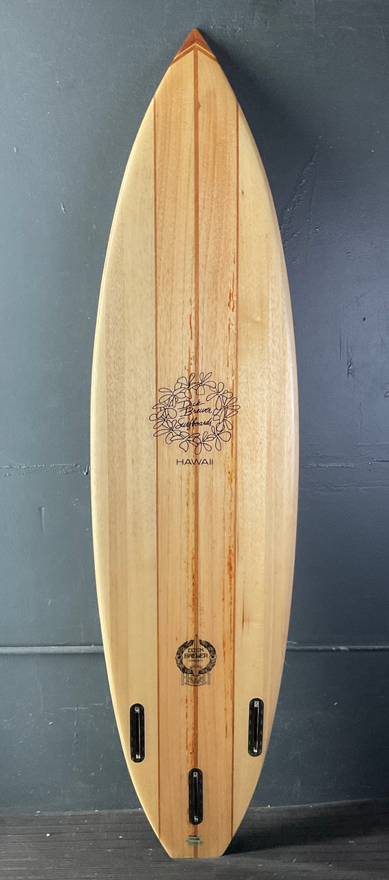 6'2” Dick Brewer New Surfboard #44175 - USEDSURF