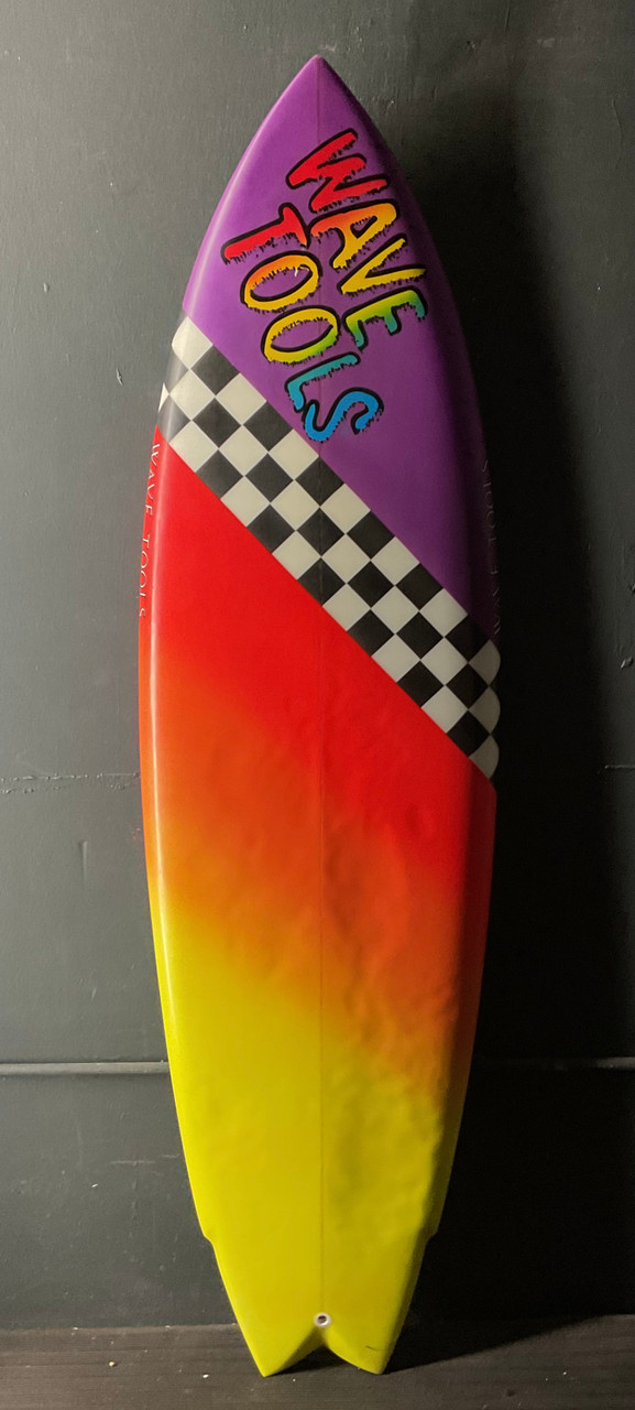6'4” Wave Tools “Twin Fin” Used Surfboard #44377 - USEDSURF