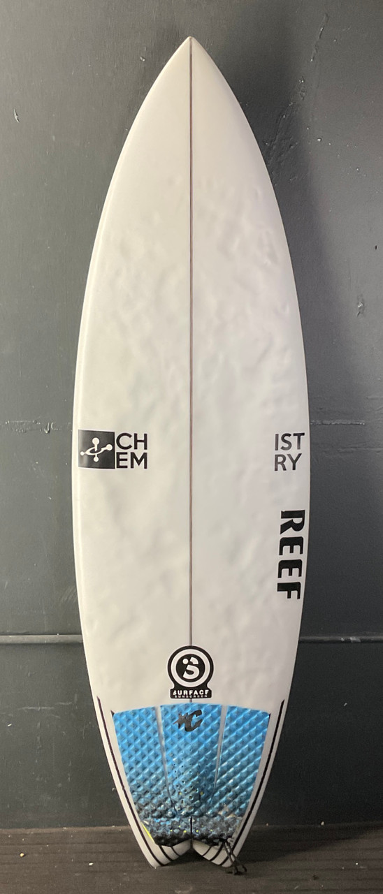 【USED】ANNESLEY SURFBOARD FISH 5.5 5'5” Chemistry 24.40L Used Surfboard #44385 - USEDSURF