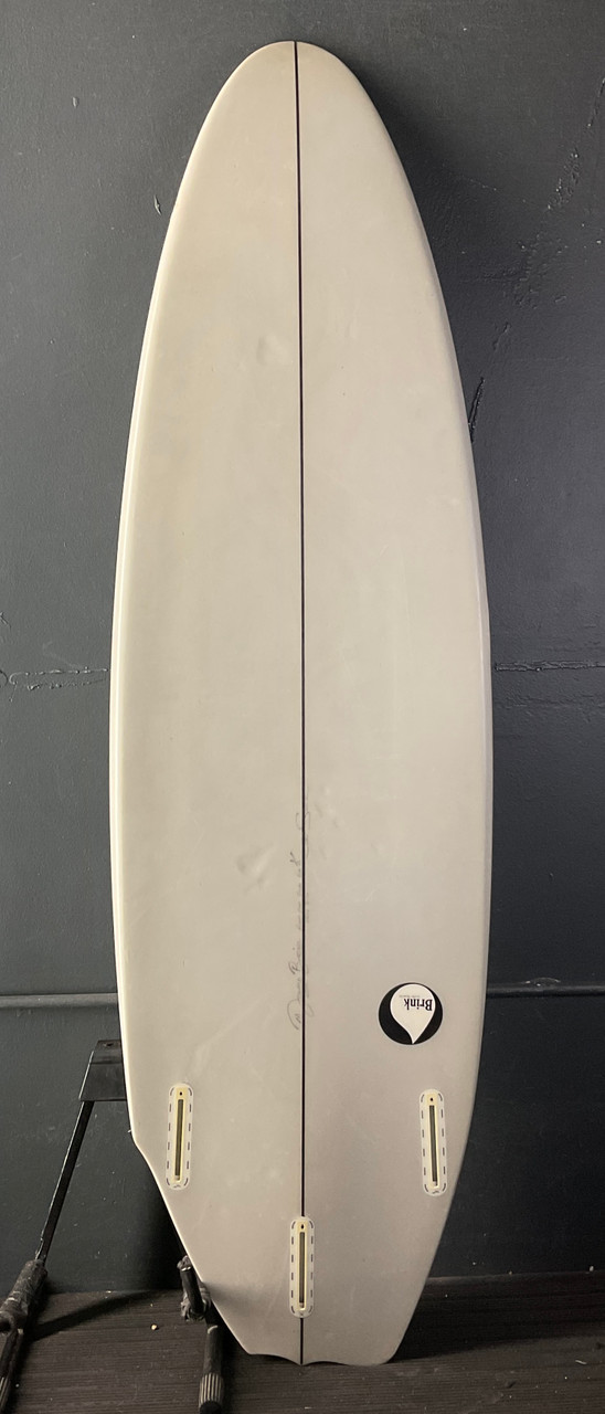 5'7” Brink “Goofy Sym” Used Surfboard #44446 - USEDSURF