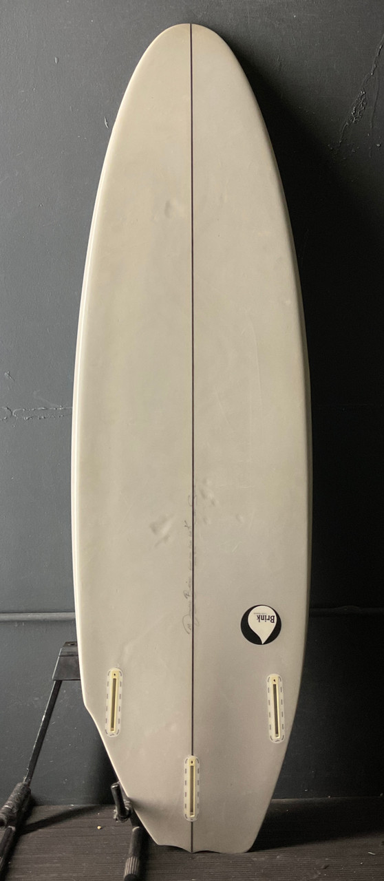 5'7” Brink “Goofy Sym” Used Surfboard #44446 - USEDSURF