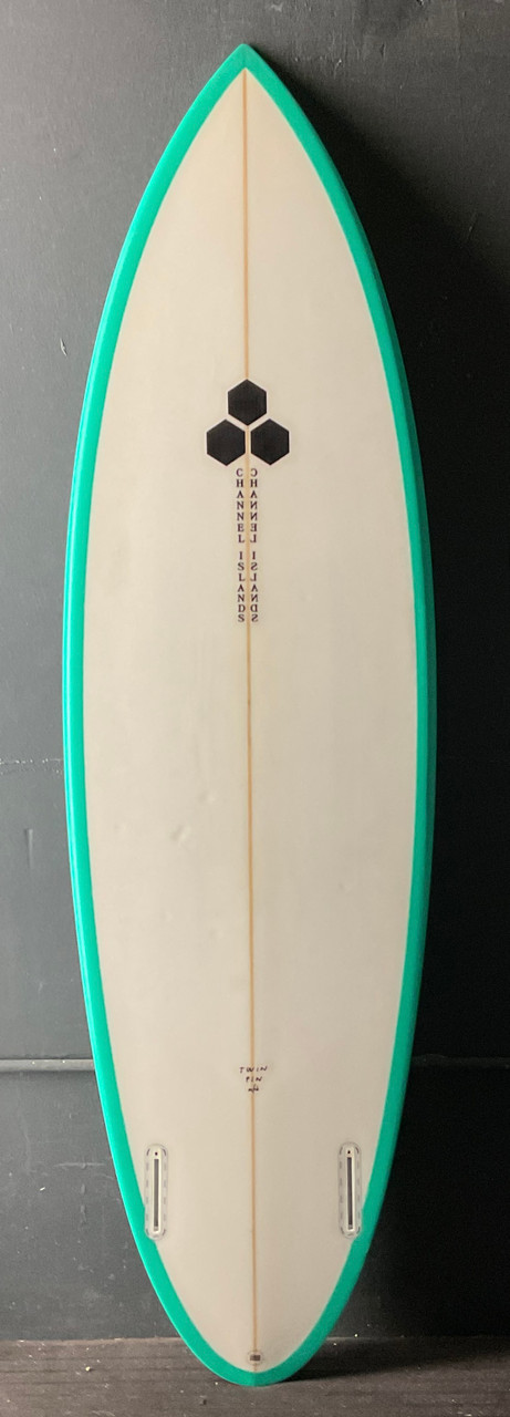 6'3” Channel Islands “Twin Pin” 37.6L Used Surfboard #44823 - USEDSURF