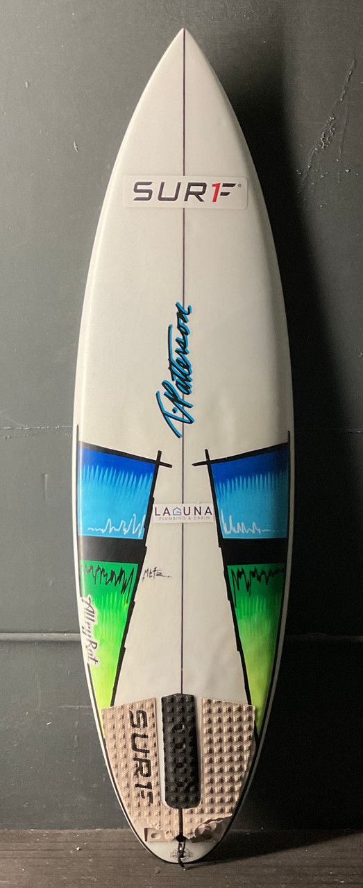5'8 1/2” T. Patterson “Alley Rat” 29.54L Used Surfboard #SH2637