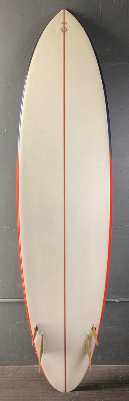7'2” Tyler Warren “Twin Pin Custom” Used Surfboard #45041 - USEDSURF