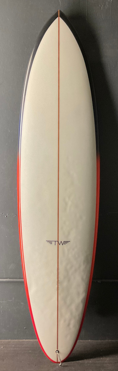 7'2” Tyler Warren “Twin Pin Custom” Used Surfboard #45041 - USEDSURF