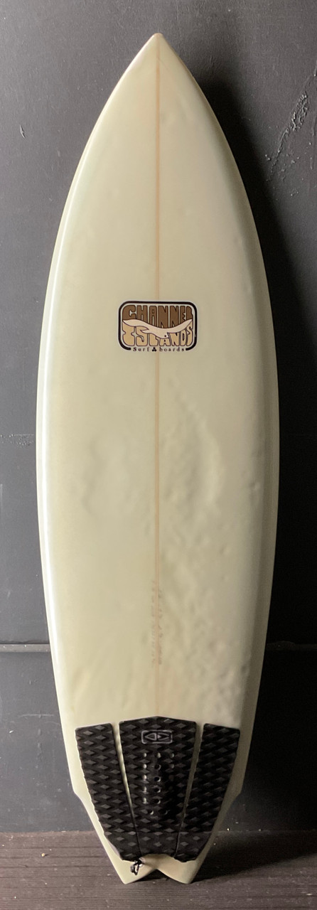 【USED】ANNESLEY SURFBOARD FISH 5.5 5'6” Channel Islands “Twin Fin” 26.9L Used Surfboard #45126 - USEDSURF
