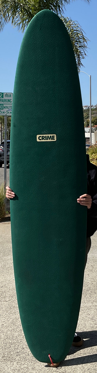 8'6” Crime “Evolution” Used Surfboard #45145 - USEDSURF