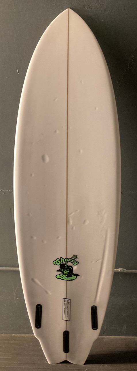 5'10” Cherry Bomb “The Fiend” 32.0L Used Surfboard #46652 - USEDSURF