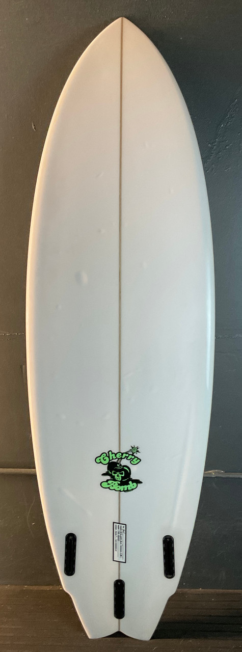 5'10” Cherry Bomb “The Fiend” 32.0L Used Surfboard #46652 - USEDSURF