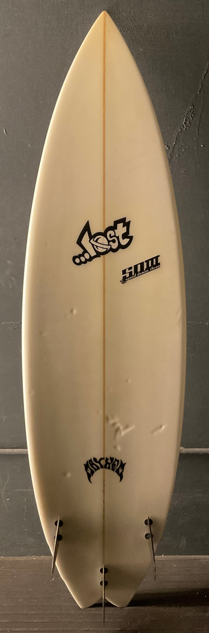 6'0” Lost “Speed Demon 3” Used Surfboard #46982 - USEDSURF