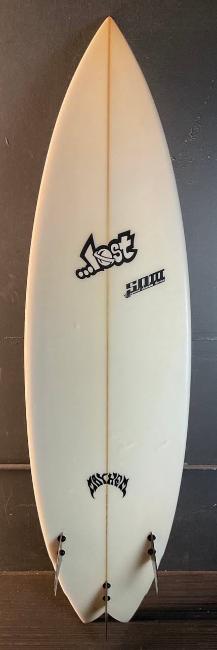 6'0” Lost “Speed Demon 3” Used Surfboard #46982 - USEDSURF