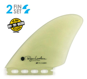 True Ames - Lovelace Piggyback Keel Fiberglass Single Tab - USEDSURF