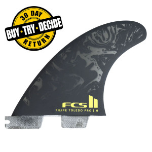 FCS II Filipe Toledo (FT) PG Pro Tri Fin - USEDSURF