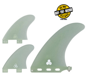 Channel Island Mid 2+1 fin set- FCS sides - USEDSURF