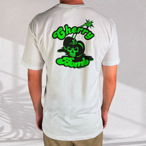 Cherry Bomb T-Shirt White/Green