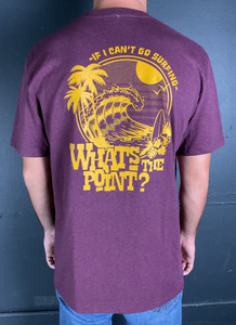 Usedsurf What's the point “Sunset” Shirt Maroon Usedsurf What's the point “Sunset” Shirt Maroon