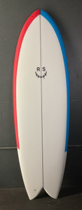 5'9" Resin Services "Barb Fish" New Surfboard #42921 5'9" Resin Services "Barb Fish" New Surfboard #42921