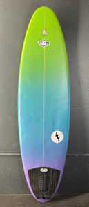 5'9 1/2” Barrett Miller “Quad” Used Surfboard #44315 - USEDSURF