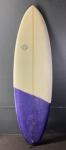 6’2” Mason “Sexy Single” Used Surfboard  #44451