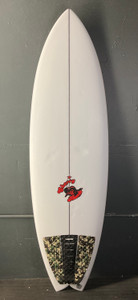 5’7” Cherry Bomb “Frenzy 5-Fin” 27.40L Used Surfboard #SH2616