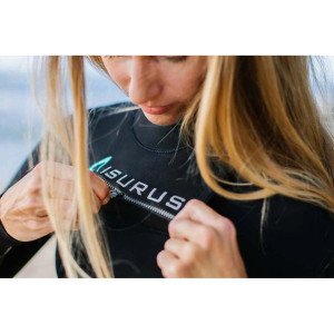Isurus Womens Ember 3.2 Size 4 Chest Zip Wetsuit -Outlet- #44505