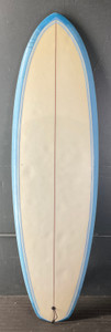 6’0” Dom Wallis “Tri Plane Stub” Used SUrfboard #45115