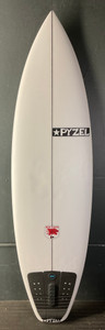 6’1” Pyzel “Red Tiger” 32.7L Used Surfboard #45149