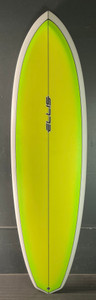 6’9” Ellis “RV Diamond” 50.0L Used Surfboard #46256