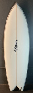5’8” T. Patterson “Devil Fish” 30.96L Used Surfboard #46616