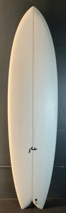 7’6” Rusty “Moby Fish” 59.9L Used Surfboard #46649