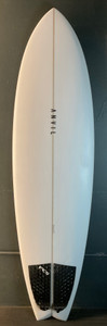 6’8” Anvil “Mid Fish” 40.0L Used Surfboard #46794