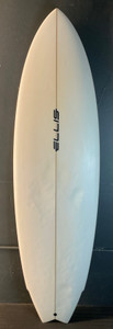 6’4” Ellis “Hy-Tri” 40.0L Used Surfboard #47083