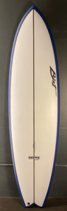 7'2" Bilt "Whooper Extra Cheese" 56.0L Used Surfboard #47128