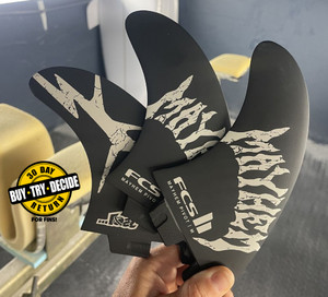 FCS II Mayhem Pivot PC Carbon Tri Fin Set