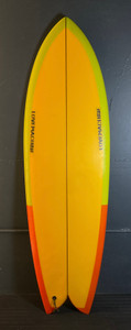 5’9" Love Machine “WillsFish” Used Surfboard #48215