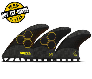 Futures AM2 Techflex Large 5 fin - USEDSURF