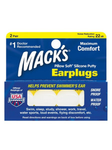 Mack's Pillow Soft Silicone Putty Earplugs Mack's Pillow Soft Silicone Putty Earplugs