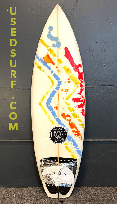 5'1" Alley Cats Used Surfboard #31783