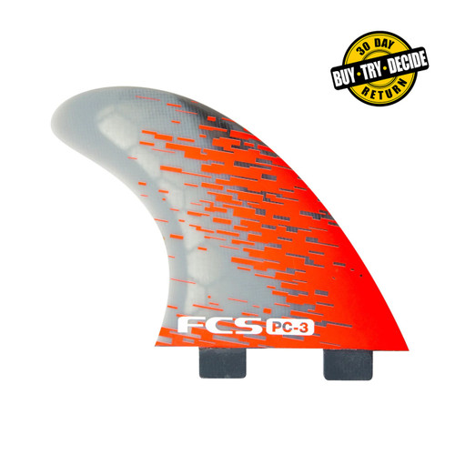 フィン　FCS M-3 MADE IN THE USA FCS M-3 PRODUCTION Set (3) Glass Flex/x-2 Plugs - Foam E-Z