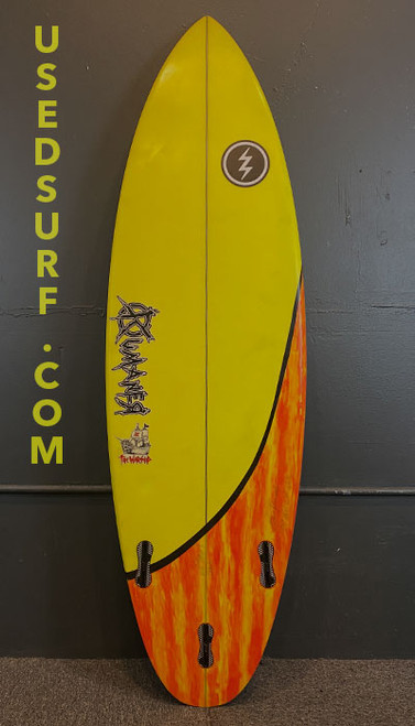 5'5" Rumaner "The Warship" 23.5 L Used Surfboard #37228