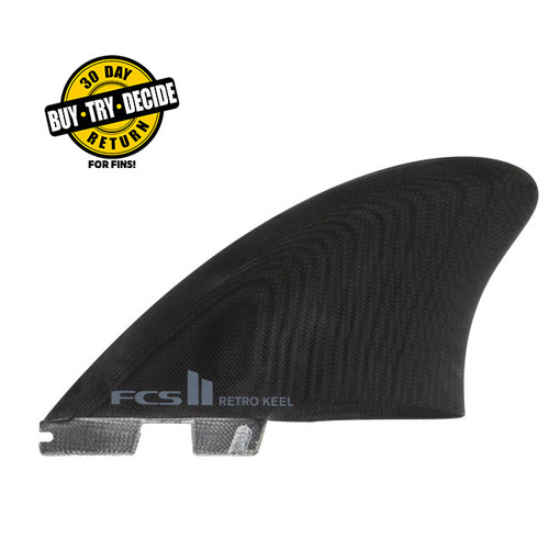 FCS II Retro Keel PG Black